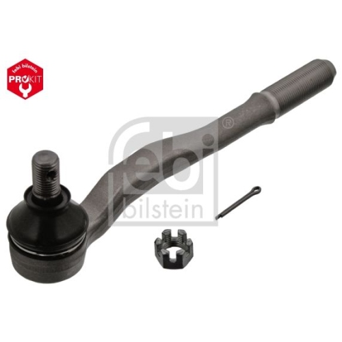 Febi Bilstein 43285 Spurstangenendst&uuml;ck mit Kronenmutter und Splint , 1 St&uuml;ck