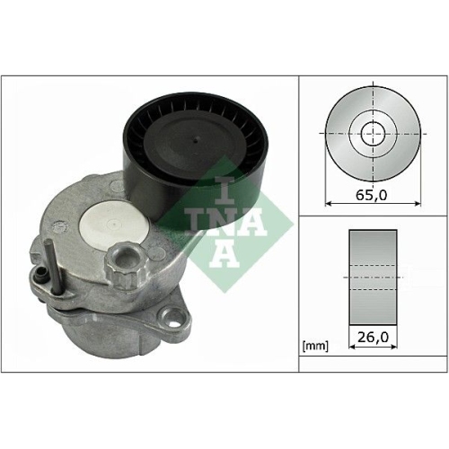 Spannarm, Keilrippenriemen INA 534 0443 10 f&uuml;r MERCEDES-BENZ