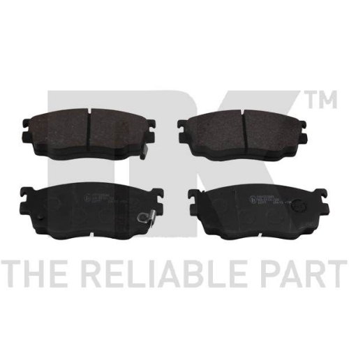 Bremsbelagsatz, Scheibenbremse NK 223249 f&uuml;r MAZDA, Vorderachse