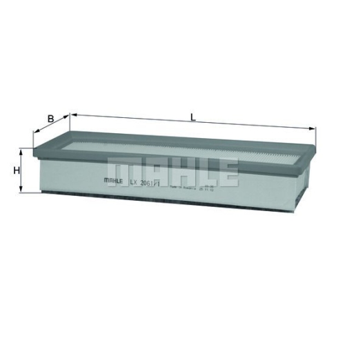 Luftfilter KNECHT LX 2061/1 f&uuml;r RENAULT