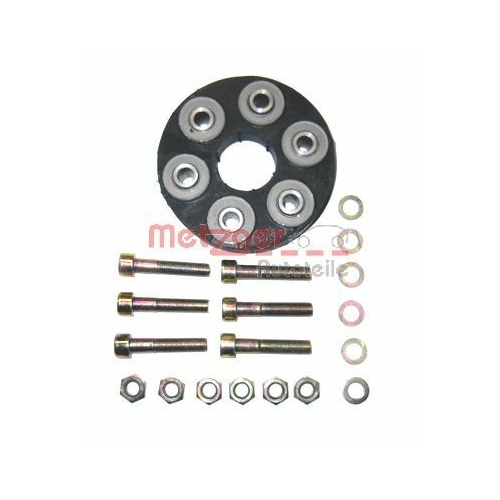 Gelenk, L&auml;ngswelle METZGER 8070451 f&uuml;r MERCEDES-BENZ, Vorderachse, hinten, vorne