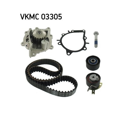 Wasserpumpe + Zahnriemensatz SKF VKMC 03305 f&uuml;r ALFA ROMEO CITRO&Euml;N FIAT FORD