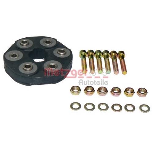 Gelenk, L&auml;ngswelle METZGER 8070453 f&uuml;r MERCEDES-BENZ, Hinterachse, hinten, vorne