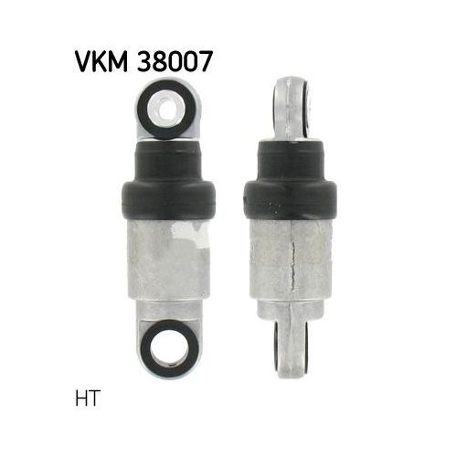 Spannrolle, Keilrippenriemen SKF VKM 38007 f&uuml;r BMW, hinten, links, mitte, vorne