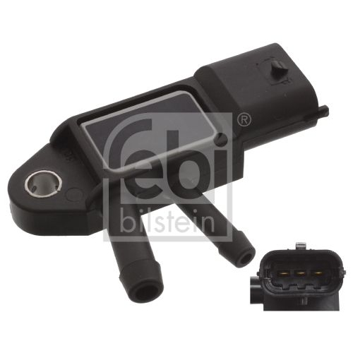 Febi Bilstein 1x 45222 Sensor, Abgasdruck f&uuml;r Alfa Romeo Citroen Fiat Iveco Lancia
