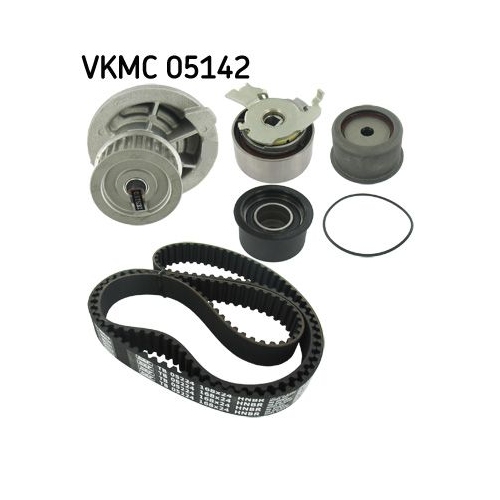 Wasserpumpe + Zahnriemensatz SKF VKMC 05142 f&uuml;r OPEL VAUXHALL CHEVROLET DAEWOO