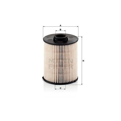 Kraftstofffilter MANN-FILTER PU 839 x f&uuml;r MERCEDES-BENZ
