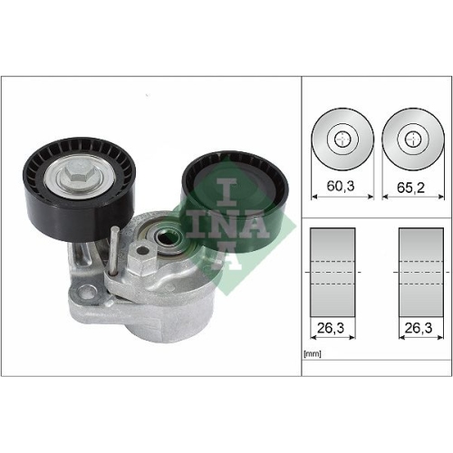 Spannarm, Keilrippenriemen INA 534 0482 10 f&uuml;r BMW