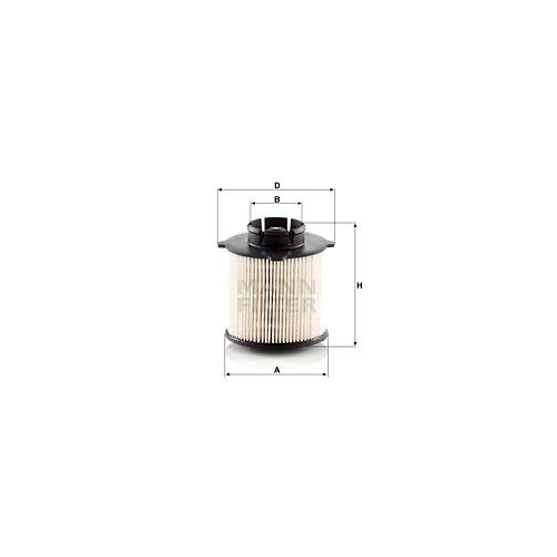 Kraftstofffilter MANN-FILTER PU 9001 x f&uuml;r OPEL GENERAL MOTORS