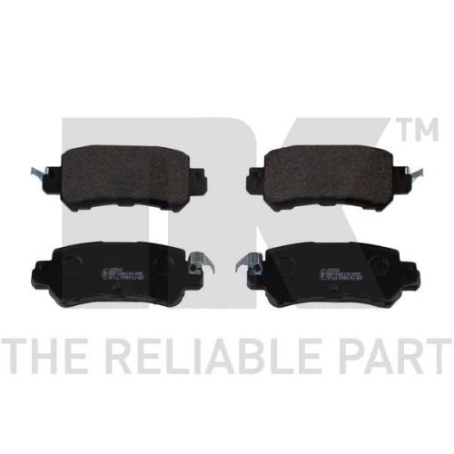 Bremsbelagsatz, Scheibenbremse NK 223263 f&uuml;r MAZDA, Hinterachse