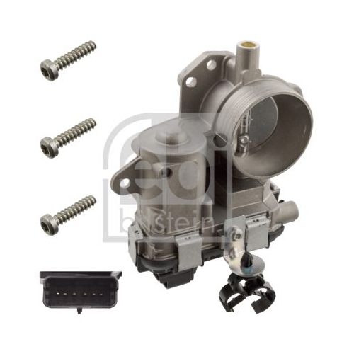 Febi Bilstein 101466 Drosselklappenstutzen mit Schrauben , 1 St&uuml;ck