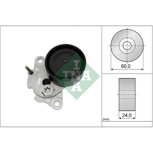 Spannarm, Keilrippenriemen INA 534 0510 10 f&uuml;r VW AUDI (FAW) VW (FAW) VW (SVW)
