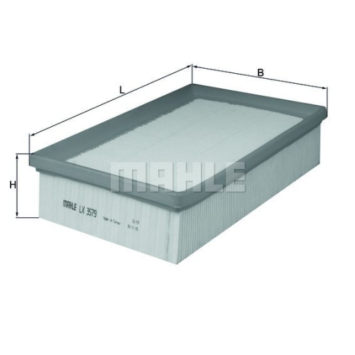 Luftfilter KNECHT LX 3579 f&uuml;r GMC OPEL VAUXHALL CHEVROLET