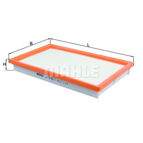 Luftfilter KNECHT LX 3196/1 f&uuml;r SUZUKI