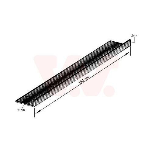 Profilblech VAN WEZEL 9902.07 f&uuml;r