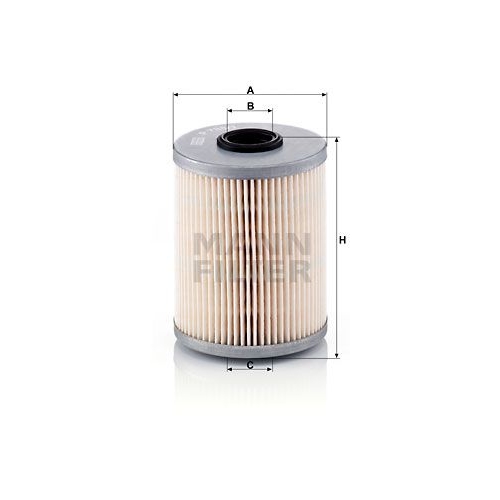 Kraftstofffilter MANN-FILTER P 733/1 x f&uuml;r CITRO&Euml;N MITSUBISHI NISSAN OPEL SUZUKI