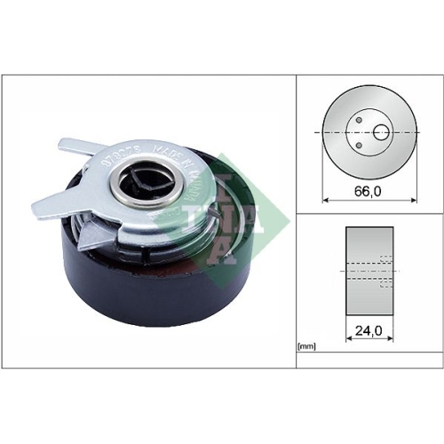 Spannrolle, Zahnriemen INA 531 0276 30 f&uuml;r VOLVO VW, oben
