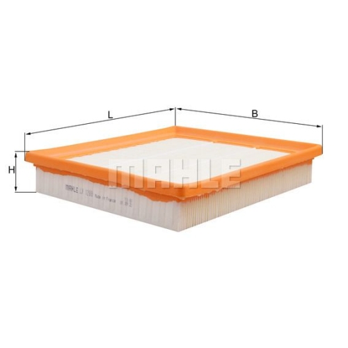 Luftfilter KNECHT LX 1288 f&uuml;r CHRYSLER