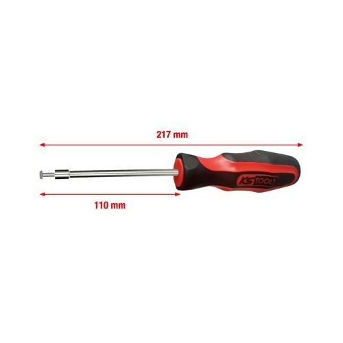 L&ouml;sezange, T&uuml;rgriff-/Fensterkurbelsicherung KS TOOLS 150.1628 f&uuml;r