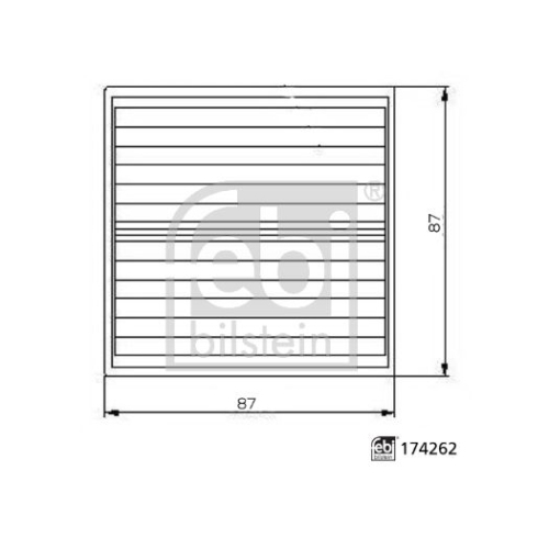 Febi Bilstein 174262 Kraftstofffilter, 1 St&uuml;ck