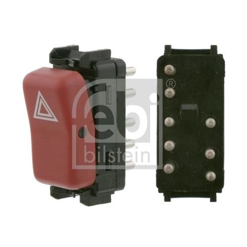 Febi Bilstein 24198 Warnblinkschalter , 1 St&uuml;ck