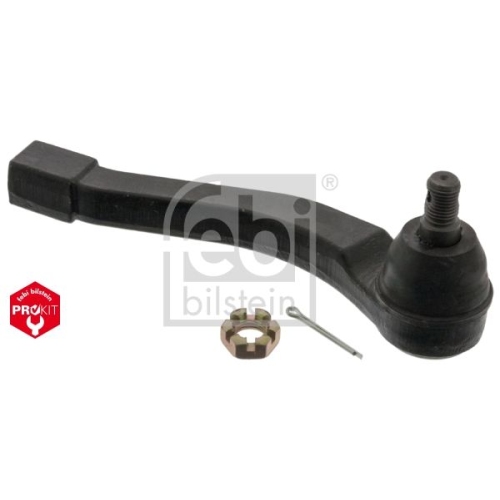 Febi Bilstein 41899 Spurstangenendst&uuml;ck mit Kronenmutter und Splint , 1 St&uuml;ck