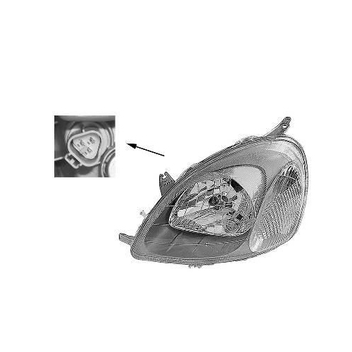Hauptscheinwerfer VAN WEZEL 5430961 f&uuml;r TOYOTA, links
