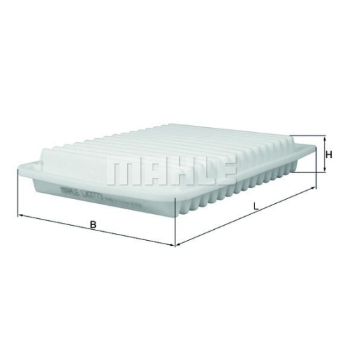 Luftfilter KNECHT LX 3773 f&uuml;r TOYOTA