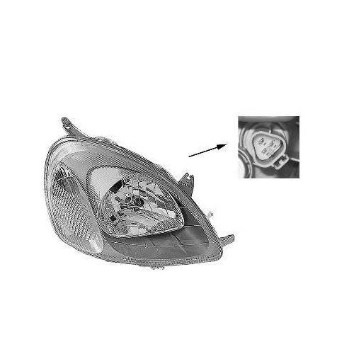 Hauptscheinwerfer VAN WEZEL 5430962 f&uuml;r TOYOTA, rechts