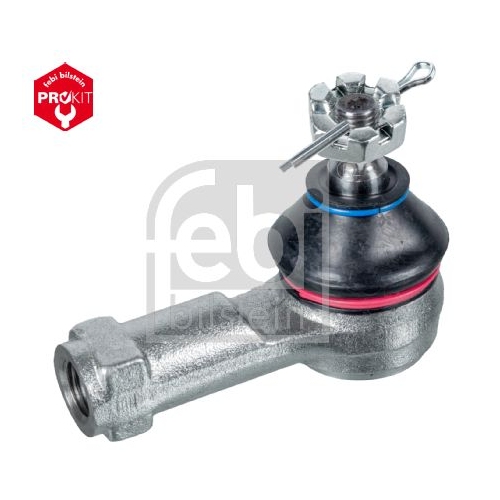 Febi Bilstein 41905 Spurstangenendst&uuml;ck mit Kronenmutter und Splint , 1 St&uuml;ck