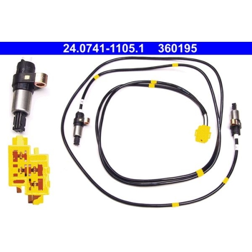 Sensor, Raddrehzahl ATE 24.0741-1105.1 f&uuml;r VOLVO, Hinterachse
