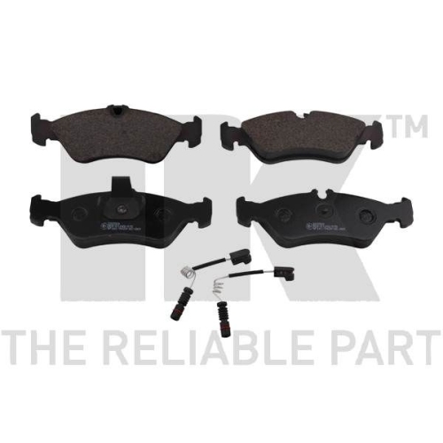 Bremsbelagsatz, Scheibenbremse NK 223329 f&uuml;r MERCEDES-BENZ VW, Hinterachse