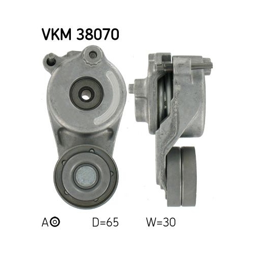 Spannrolle, Keilrippenriemen SKF VKM 38070 f&uuml;r CHRYSLER MERCEDES-BENZ JEEP