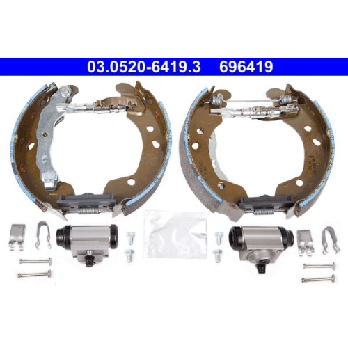 Bremsbackensatz ATE 03.0520-6419.3 Original ATE TopKit f&uuml;r RENAULT, Hinterachse