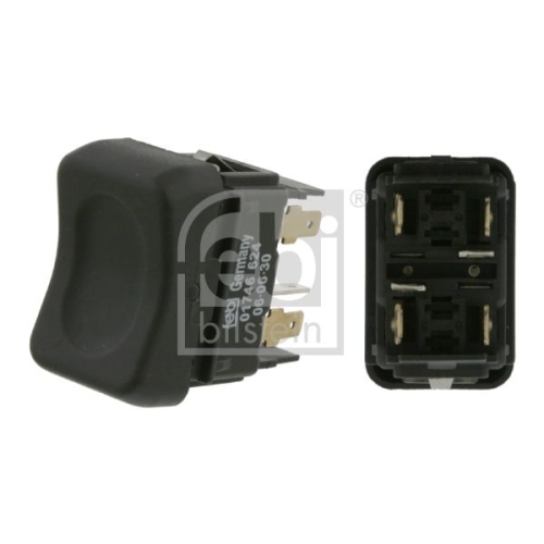 Febi Bilstein 01558 Wasserpumpe mit Dichtung und Schrauben , 1 St&uuml;ck