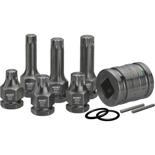 Kraft-Stecknuss-Satz HAZET 990S/11 XZN, Safety-Insert-System