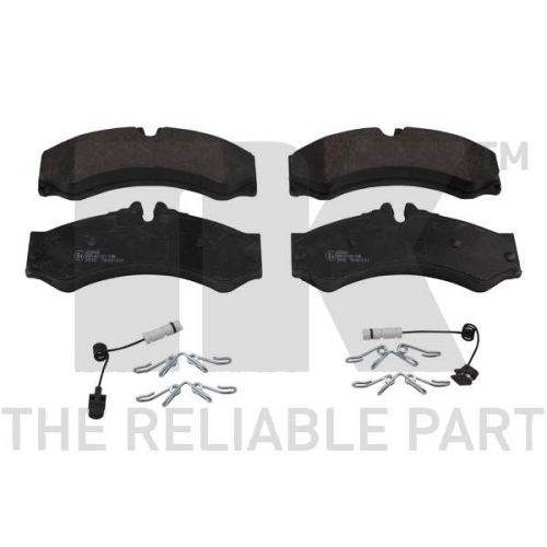 Bremsbelagsatz, Scheibenbremse NK 223332 f&uuml;r AUDI MERCEDES-BENZ SEAT SKODA VW