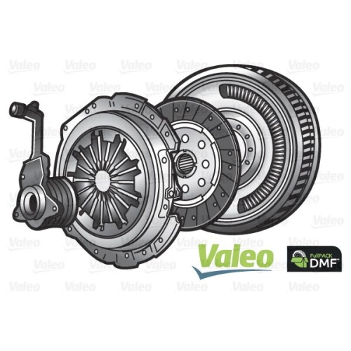 Kupplungssatz VALEO 837405 FULLPACK DMF (CSC) f&uuml;r AUDI SEAT SKODA VW