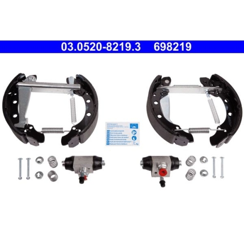 Bremsbackensatz ATE 03.0520-8219.3 Original ATE TopKit f&uuml;r, Hinterachse