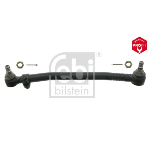 Febi Bilstein 30903 Lenkstange mit Kronenmuttern und Splinten, vom Lenkgetriebe zur 1. Vorderachse , 1 St&uuml;ck
