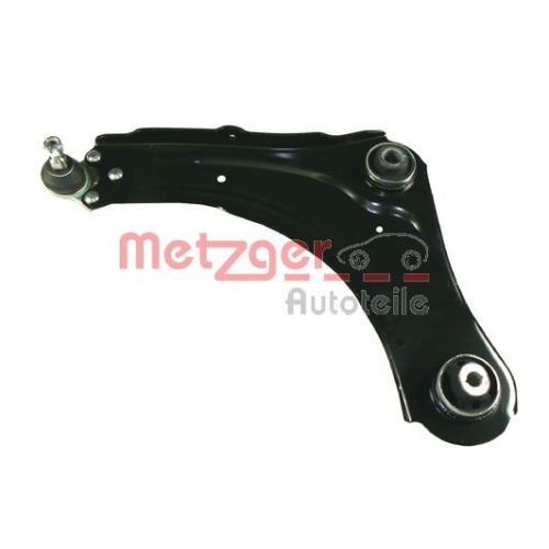 Lenker, Radaufh&auml;ngung METZGER 58070701 KIT + f&uuml;r RENAULT, Vorderachse links