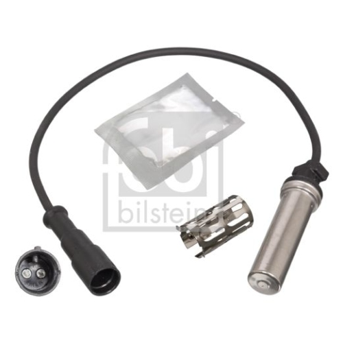 Febi Bilstein 45322 ABS-Sensor mit H&uuml;lse und Fett , 1 St&uuml;ck