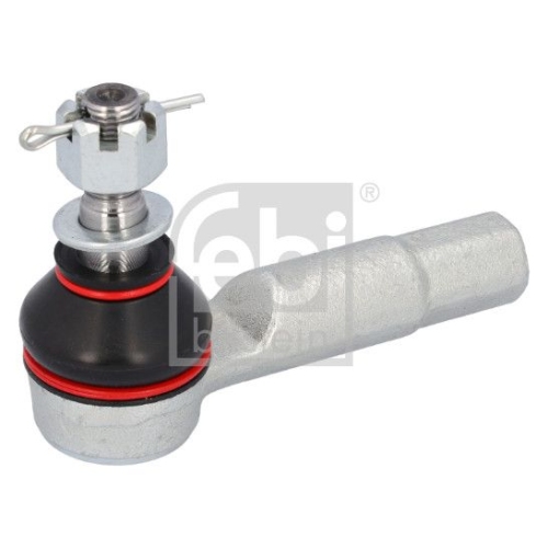 Febi Bilstein 12905 Spurstangenendst&uuml;ck mit Kronenmutter und Splint , 1 St&uuml;ck