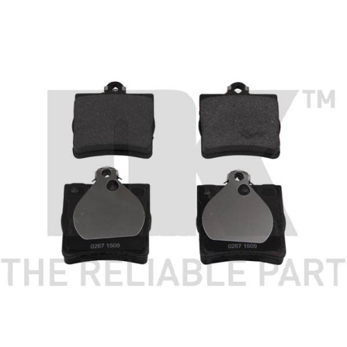 Bremsbelagsatz, Scheibenbremse NK 223335 f&uuml;r CHRYSLER MERCEDES-BENZ, Hinterachse