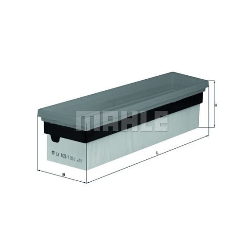 Luftfilter KNECHT LX 1823/1 f&uuml;r BMW, links