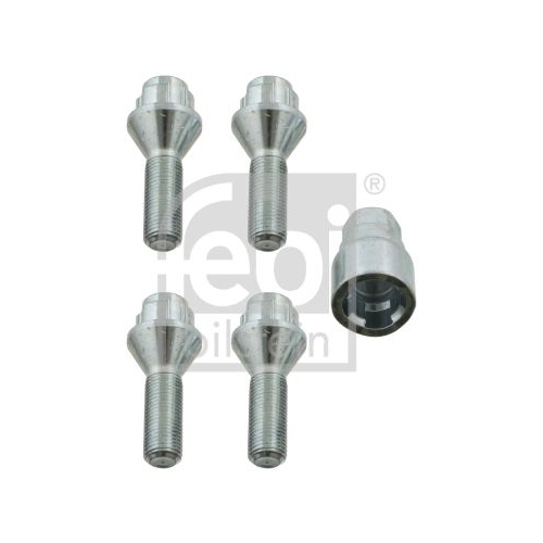 Febi Bilstein 27052 Radschraubensatz abschlie&szlig;bar , 1 St&uuml;ck