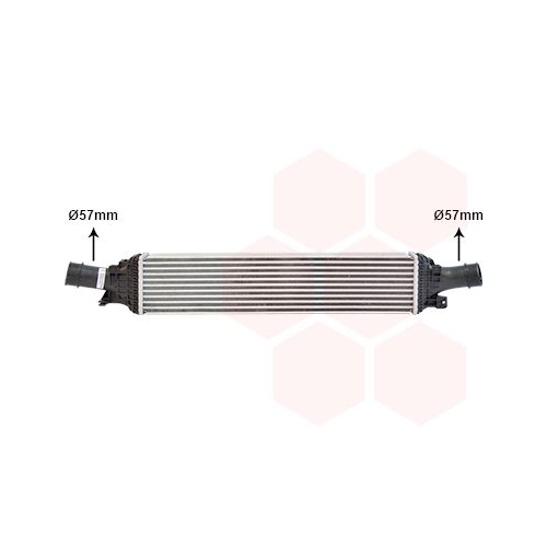 Ladeluftk&uuml;hler VAN WEZEL 03004294 f&uuml;r AUDI