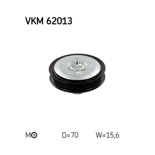 Spannrolle, Keilrippenriemen SKF VKM 62013 f&uuml;r NISSAN