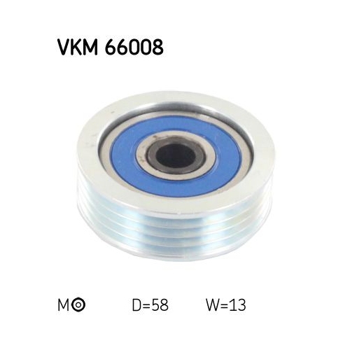 Spannrolle, Keilrippenriemen SKF VKM 66008 f&uuml;r SUZUKI