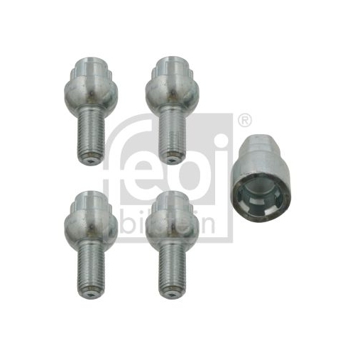 Febi Bilstein 27048 Radschraubensatz abschlie&szlig;bar , 1 St&uuml;ck
